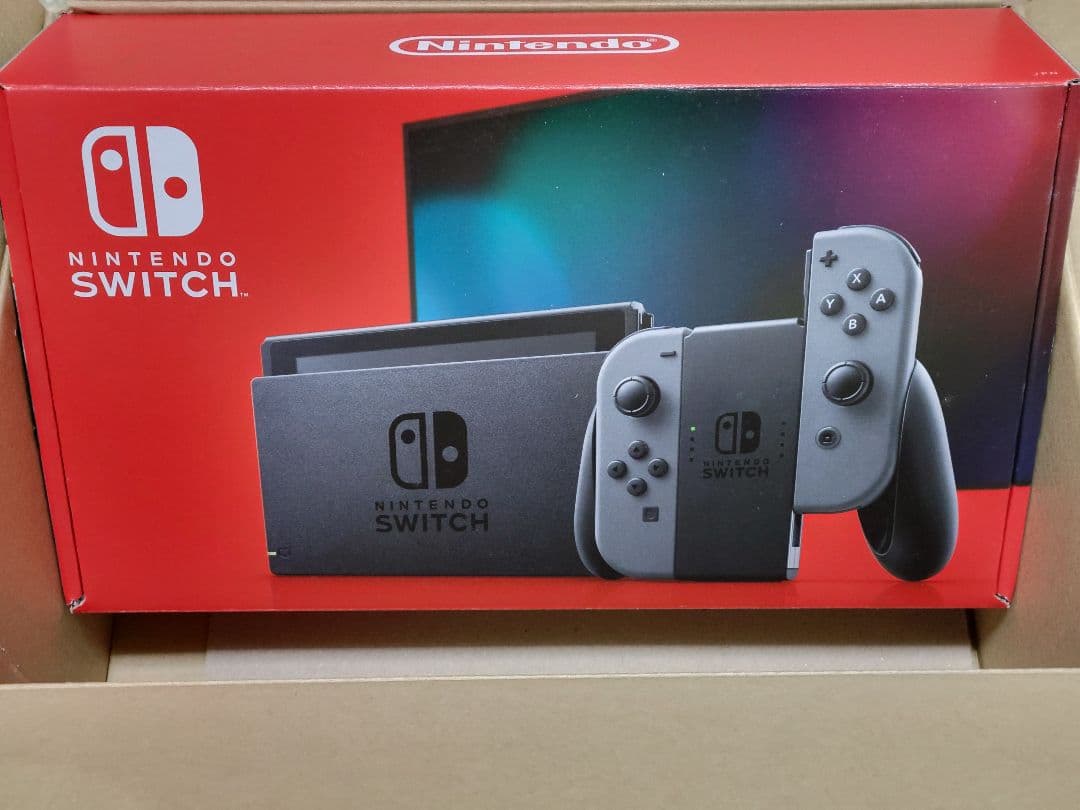 Nintendo Switch グレー 本体　バッテリー強化版　スイッチ