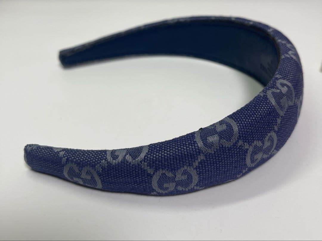 GUCCI (グッチ )GGキャンバス ヘアバンド カチューシ