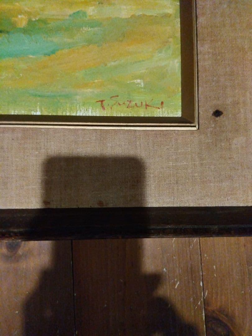 絵画　馬　油彩画