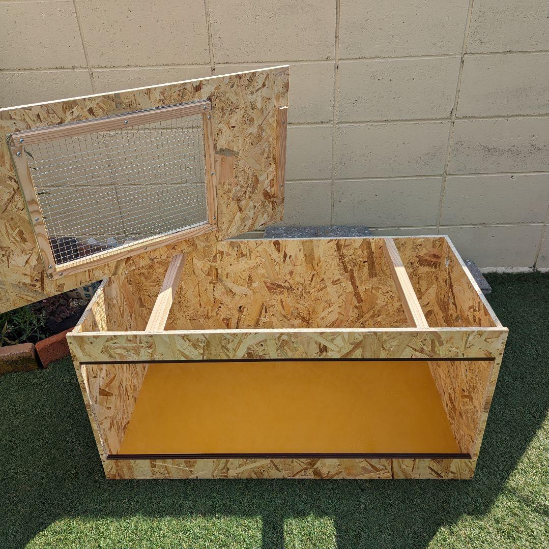 りょうた爬虫類ケージ　木製　✨　両生類　飼育ケース　ハンドメイド