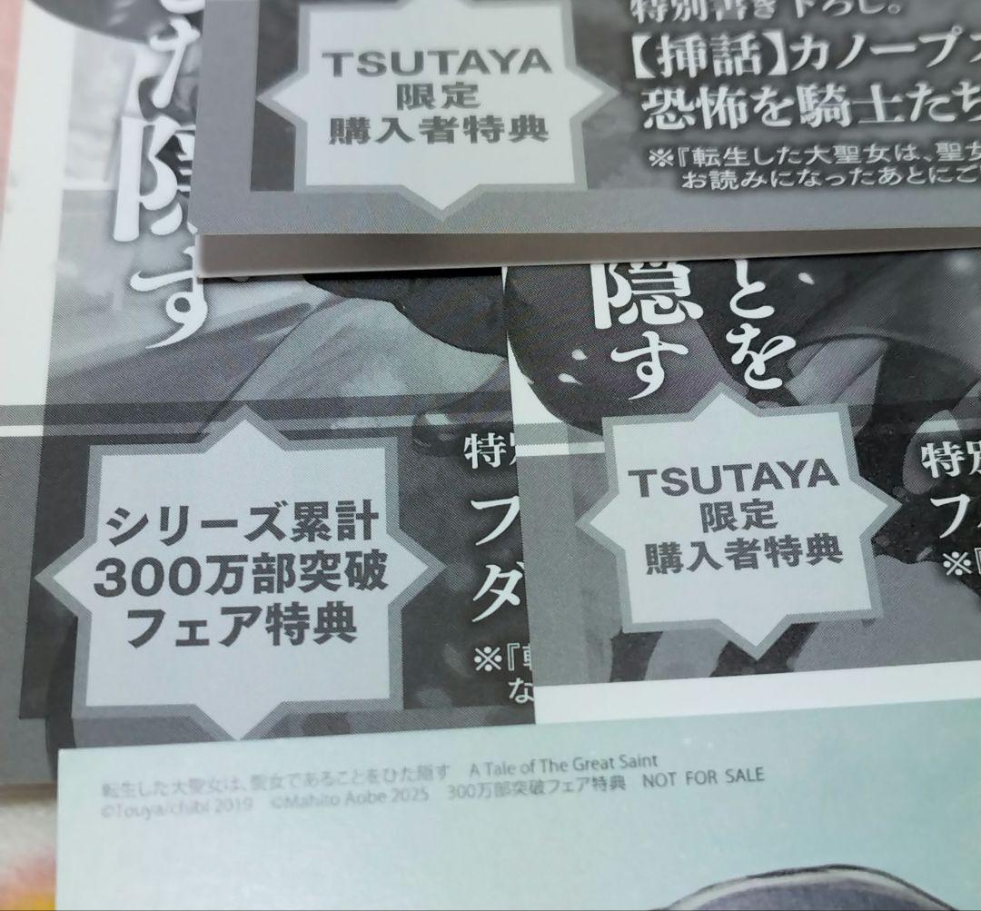 転生した大聖女は、聖女であることをひた隠す　特典　イラカ　ペーパー　十夜