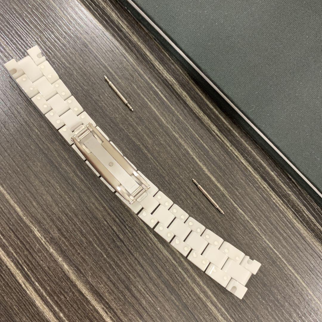 専用CHANEL j12 純正　セラミックベルト　正規品　レディース　33ミリ