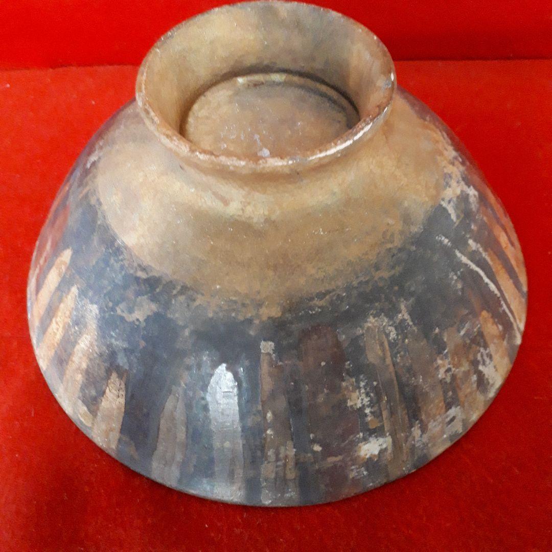 中南米アンティーク彩文深鉢