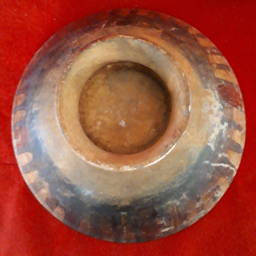 中南米アンティーク彩文深鉢