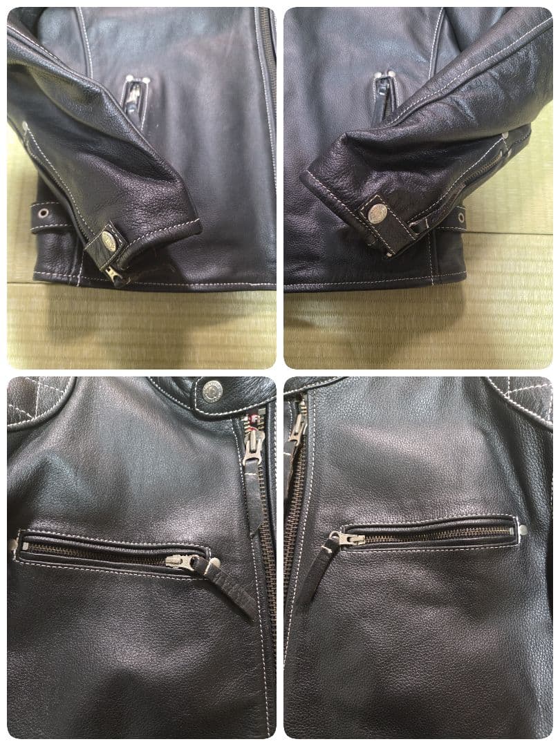 MOTO FIELD XLサイズ シングルライダース レザーモーターサイクル