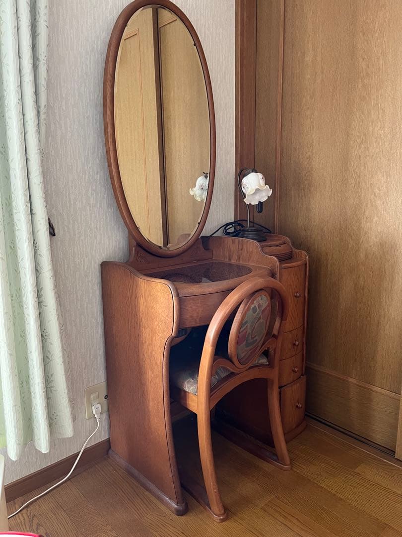 府中家具　ドレッサー 電気なし