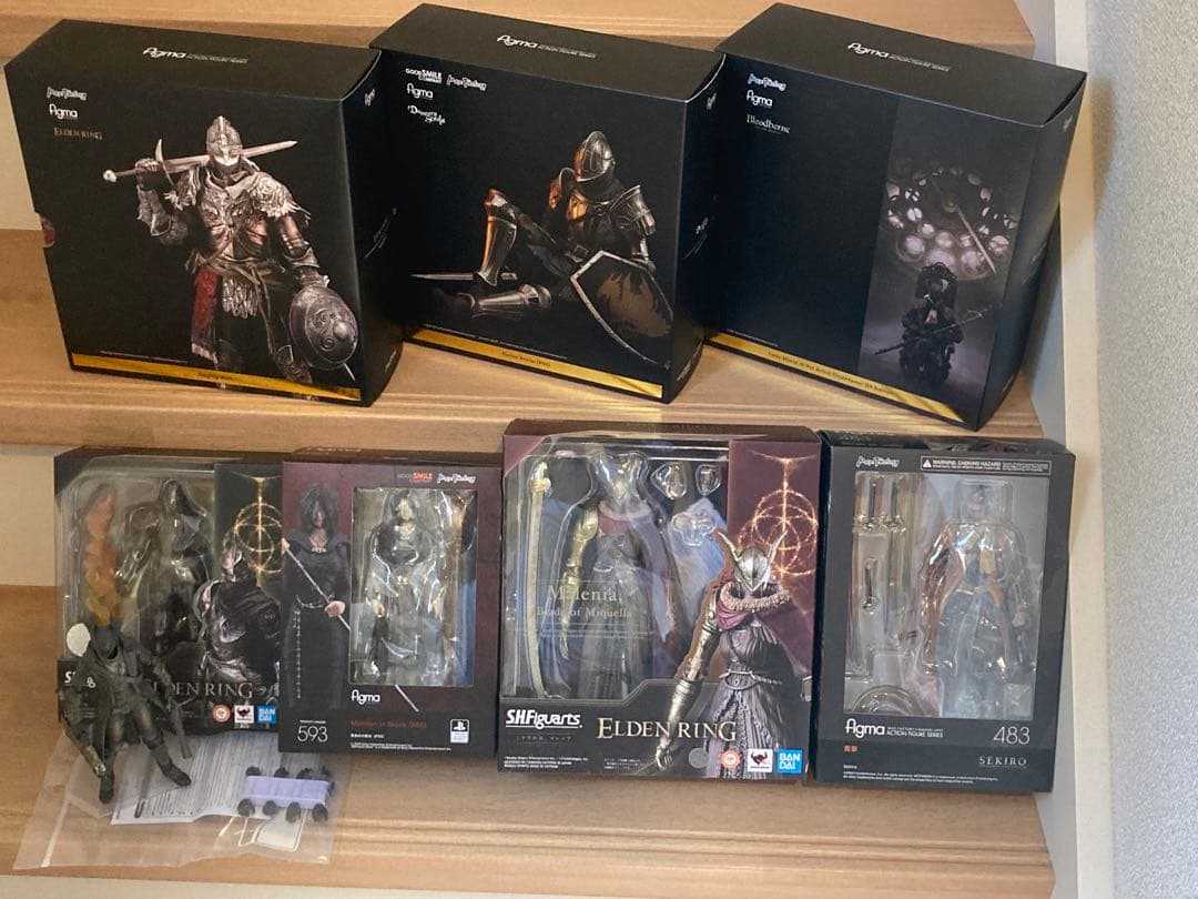 フロムソフトウェア1/12フィギュア8個★フィギュアーツfigma