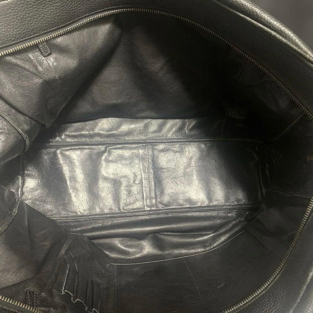 JIL SANDER ビジネスバッグ 黒 レザー