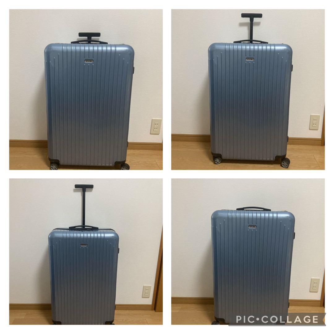 RIMOWA（リモワ）　サルサエアー　4輪　91L 美品　キャリーケース　ブルー