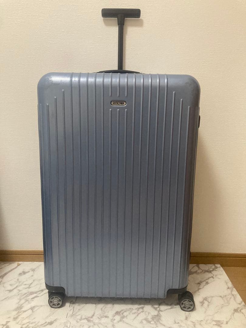 RIMOWA（リモワ）　サルサエアー　4輪　91L 美品　キャリーケース　ブルー