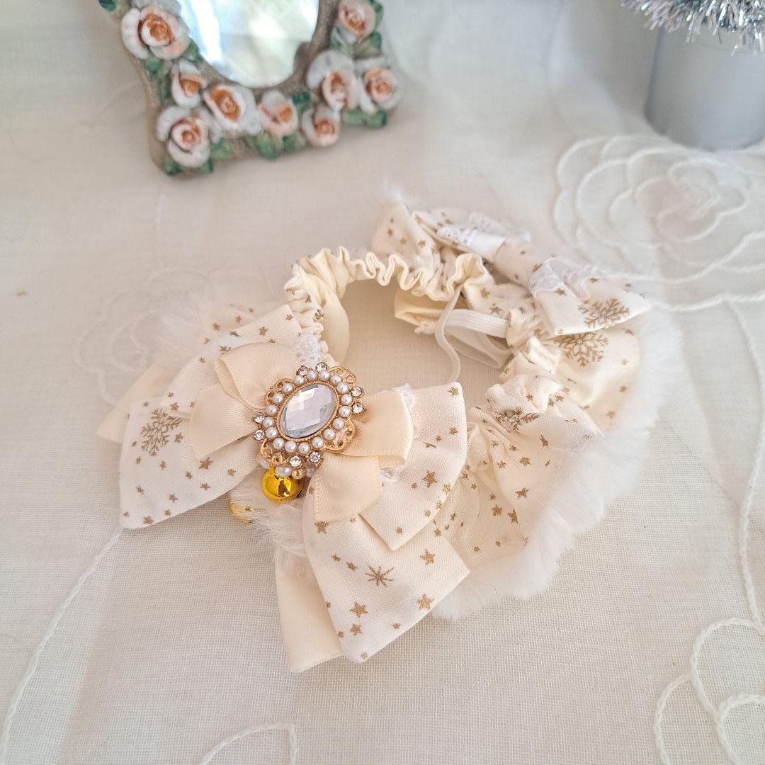 短毛シュシュ、キラキラ星、わんちゃん猫ちゃん用