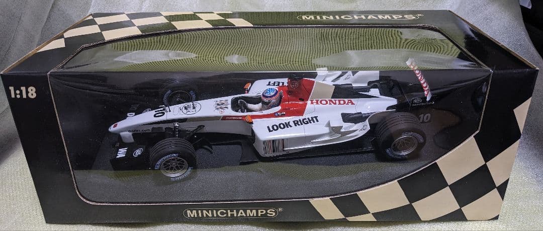 ミニチャンプス B・A・R HONDA SHOWCAR 2004 Ｔ.SATO