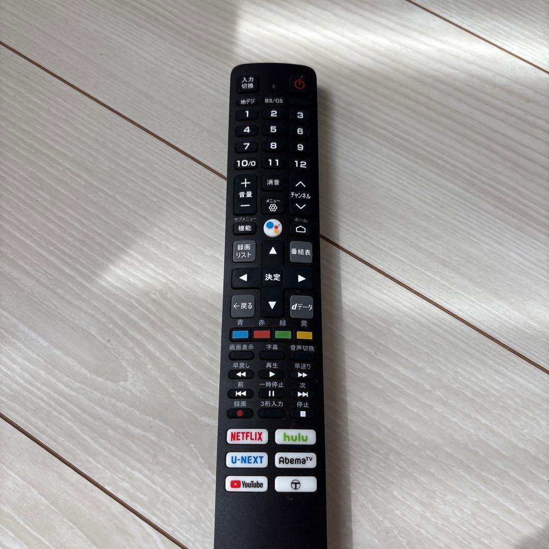 TCL 液晶テレビ　40インチ　Android　40S5200B　2023製