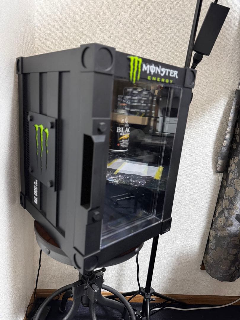 冷蔵庫・冷凍庫 Monster Energy Drink Black Mini Fridge