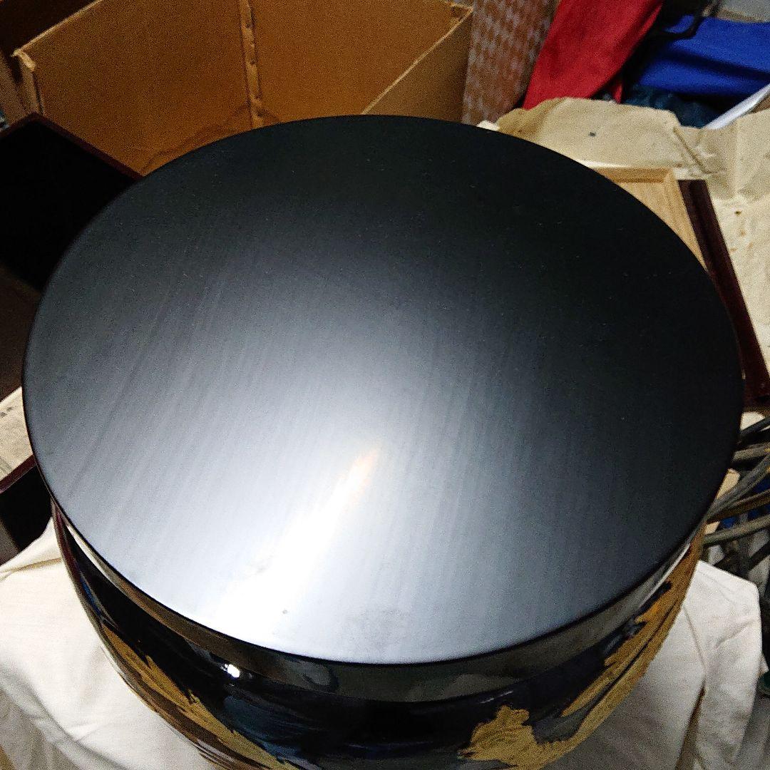 1915年 永楽「乙卯年為　御大典記念 好之」大水指開口約28cm高さ約30cm