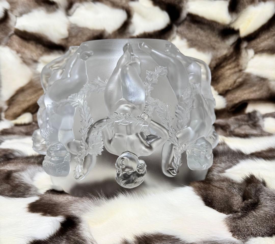 幅31.5cmラリックリュクサンブールベース 花瓶Luxembourg Vase