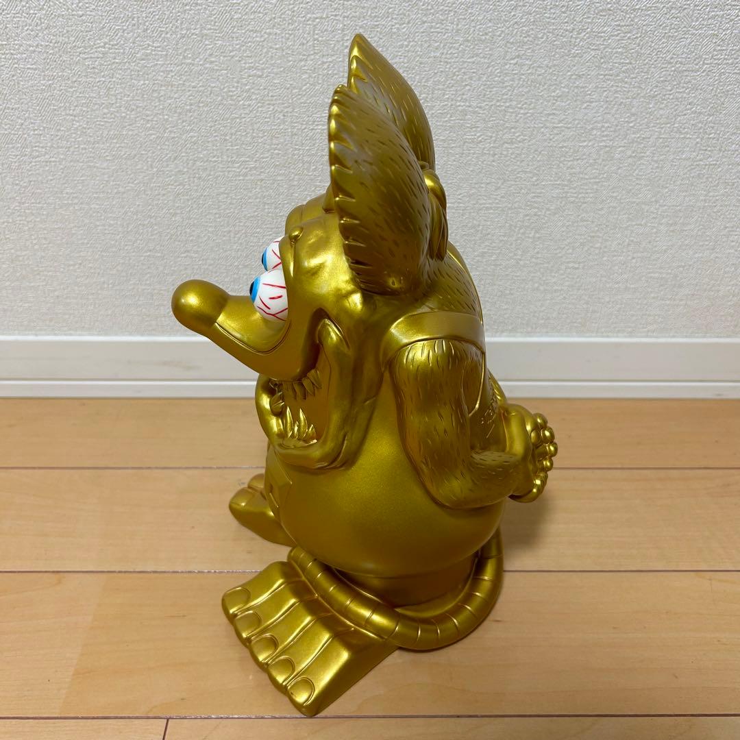 ファンコ　ラットフィンク　フィギュア　ゴールド　オブジェ　スタチュー