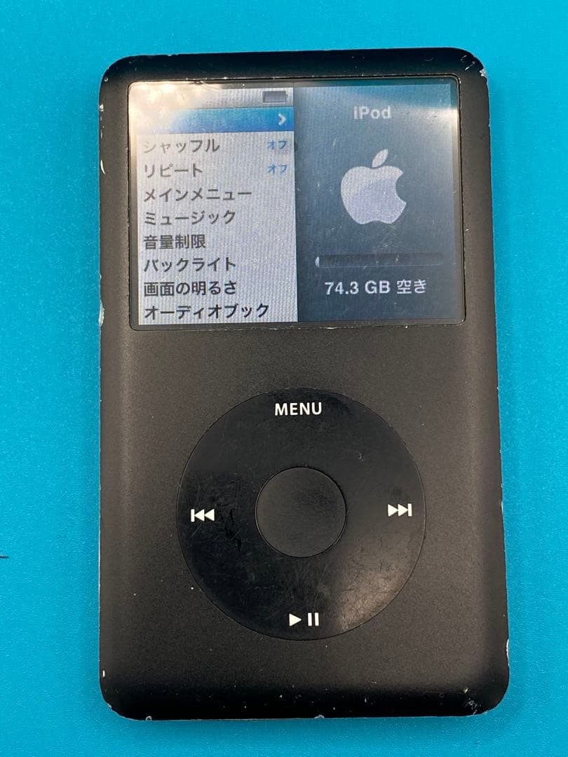 ポータブルプレーヤー iPod classic 80GB A1238 MB147J 11-1