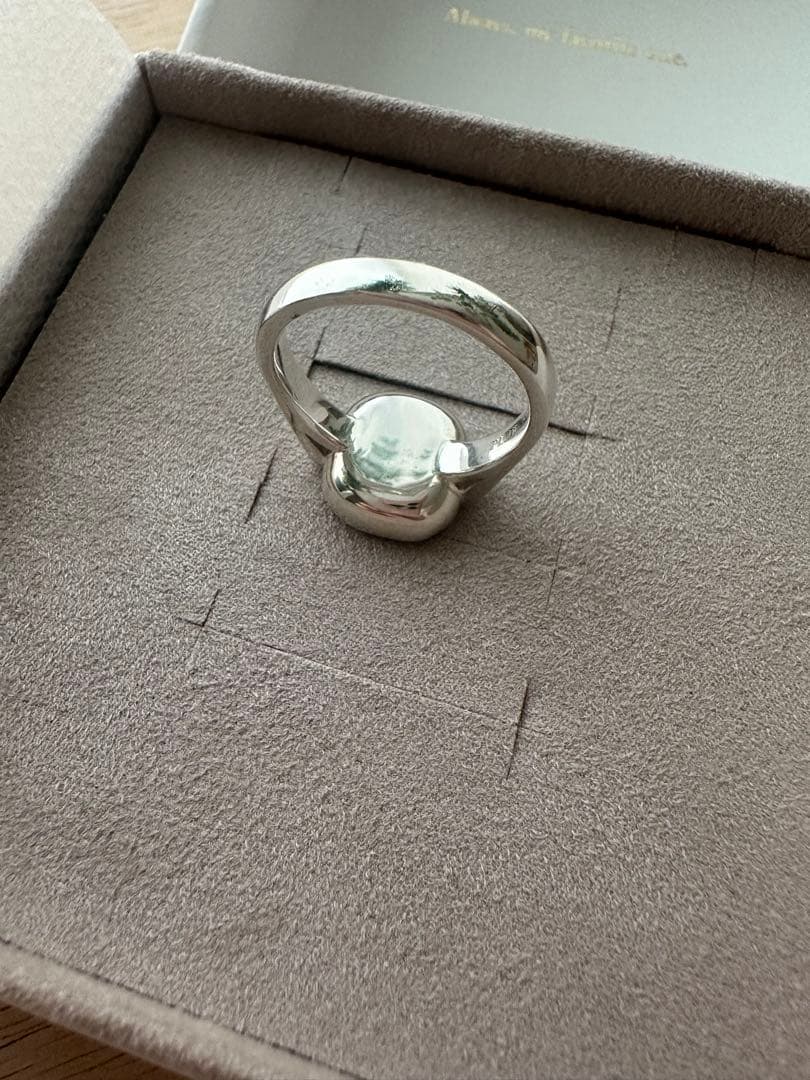 PLOW Shell Window Ring -Silver 15号