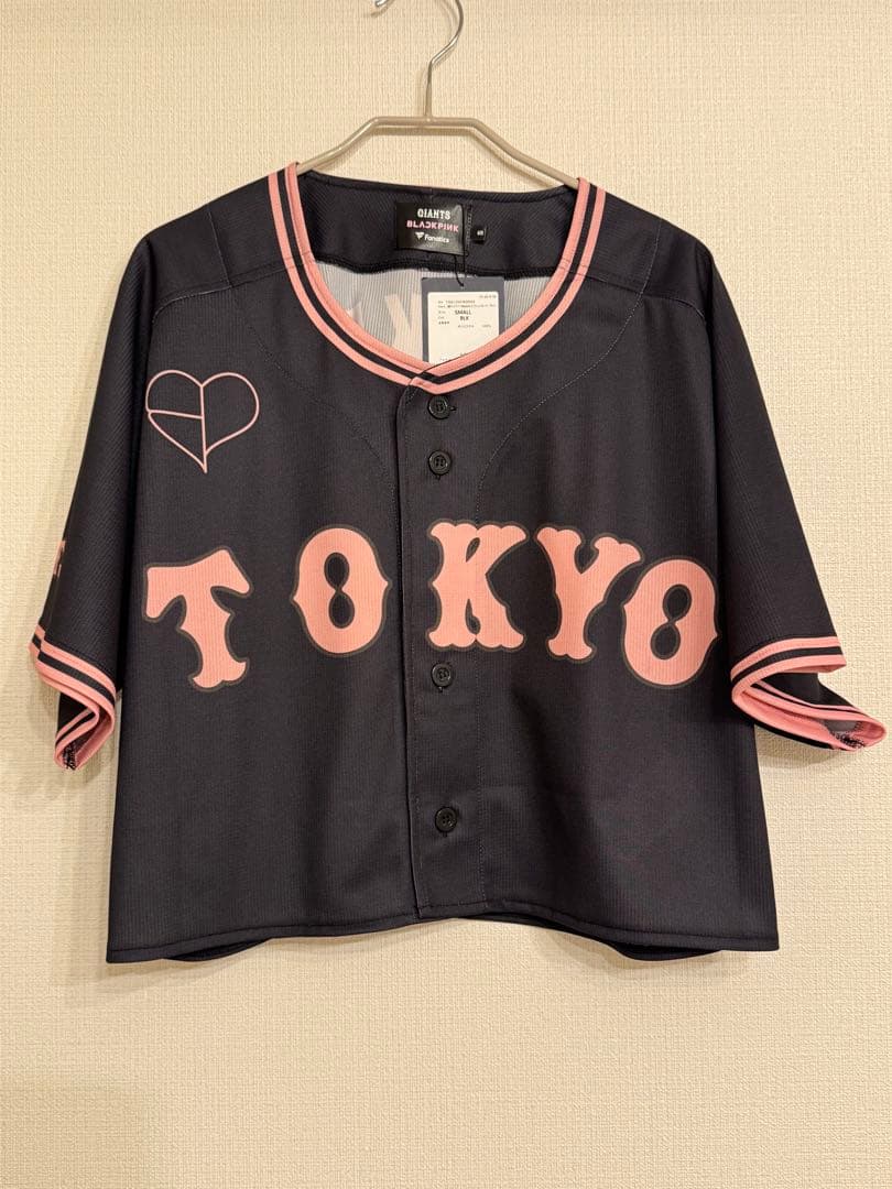 読売ジャイアンツ×BLACKPINK ユニフォーム クロップド　ブラック S