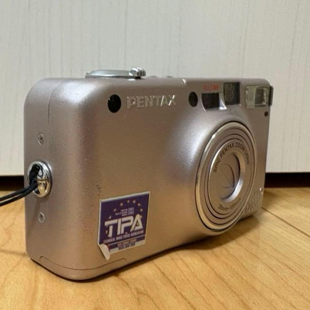 【動作確認済】　PENTAX 120SW ピンク　 コンパクトフィルムカメラ