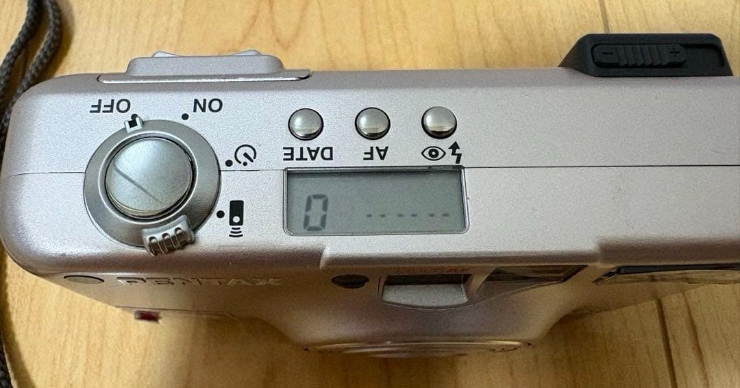 【動作確認済】　PENTAX 120SW ピンク　 コンパクトフィルムカメラ