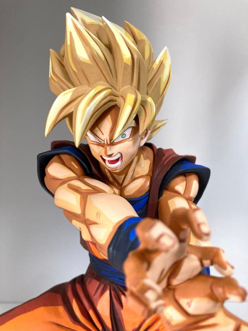 ドラゴンボール フィギュア リペイント 超サイヤ人 孫悟空 グランディスタ ②