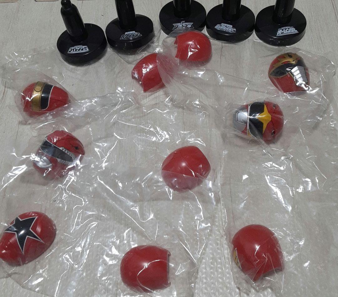 スーパー戦隊マスクコレクション2 赤の伝説　未開封5種類