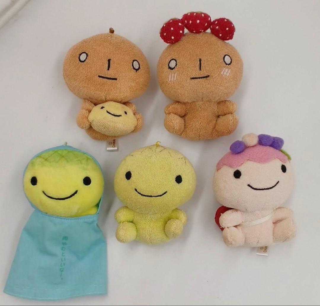 平成レトロ サンエックス こげぱん マスコット ぬいぐるみ 5種セット