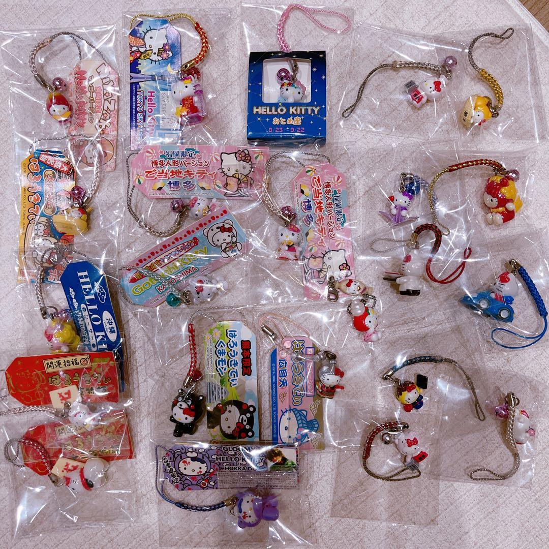 ご当地キティ ストラップ 23個