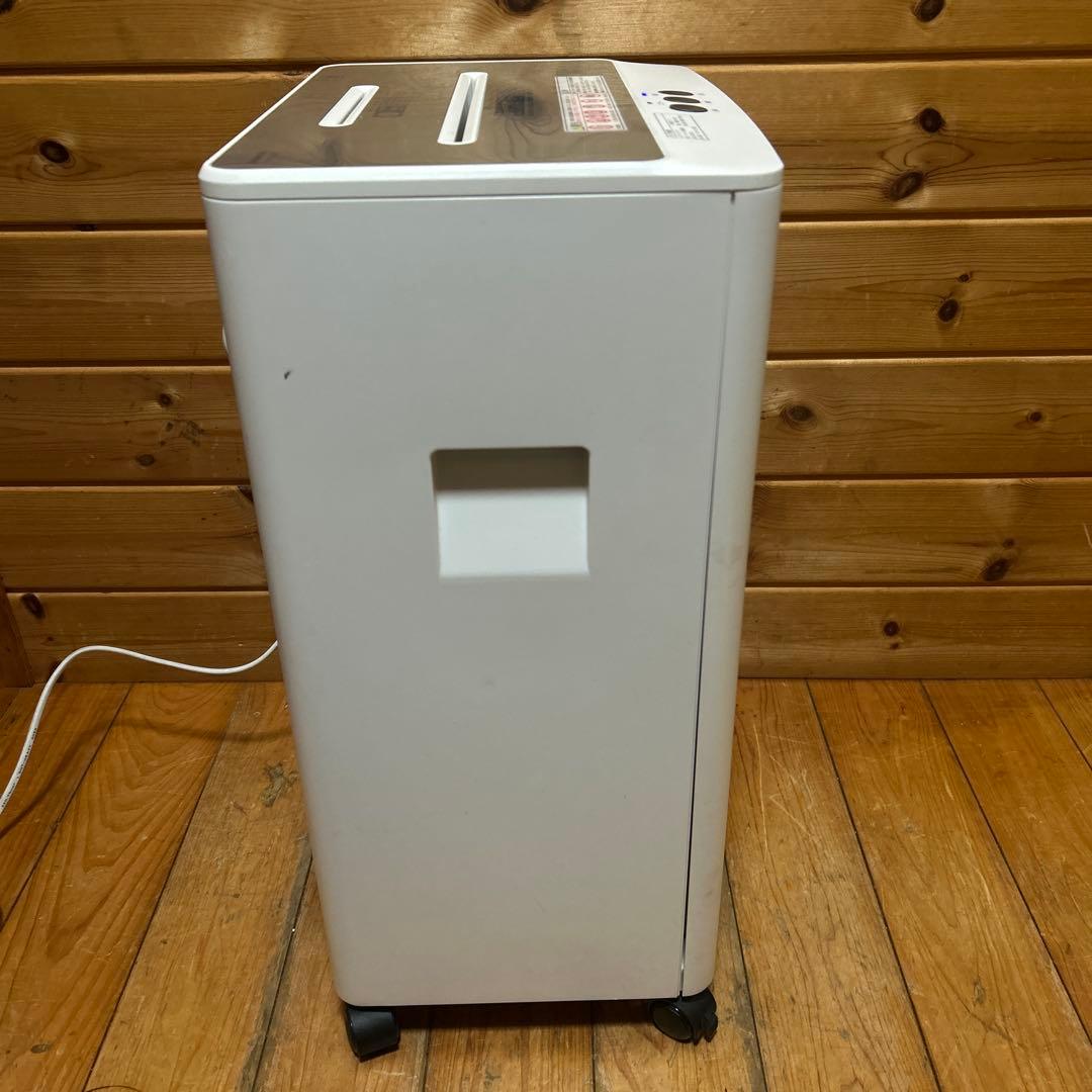 パーソナルシュレッダノイズレス（クロスカット） NPS-CNLO1W 23年製