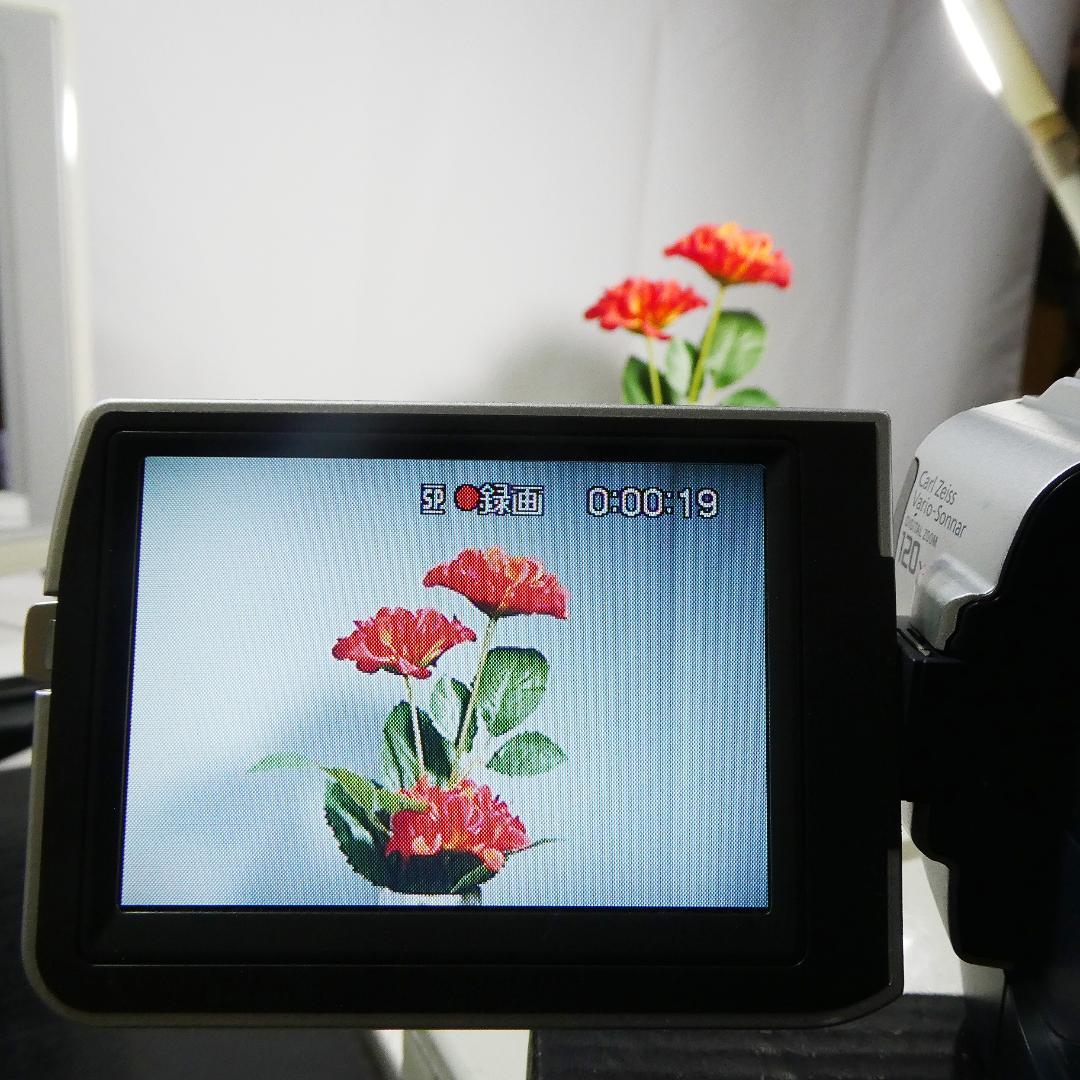 動作品 ソニーDCR-TRV107 MiniDV ビデオカメラ DVDダビングに