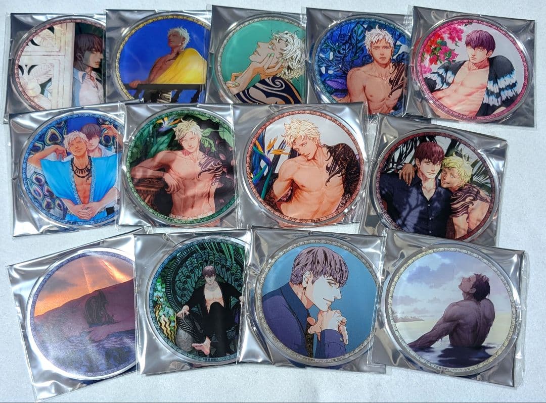 シャングリラの鳥 グラッテ アクリルコースター 全種 座裏屋蘭丸