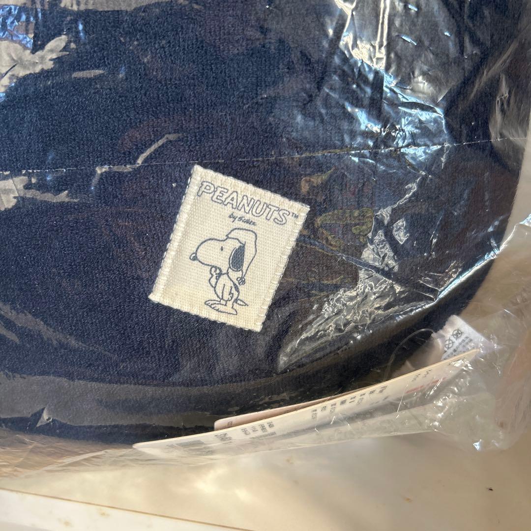 スヌーピー クッション ネイビー PEANUTS