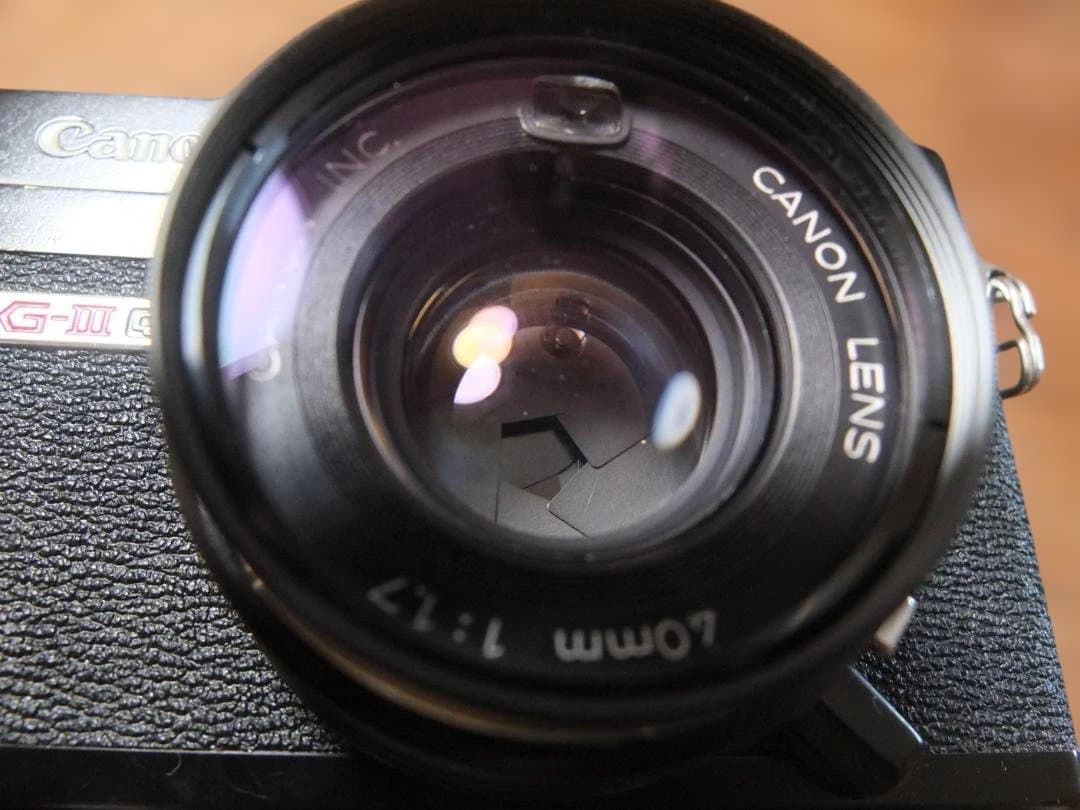 ★完動美品★ Canon Canonet QL17 G-Ⅲ BLACK