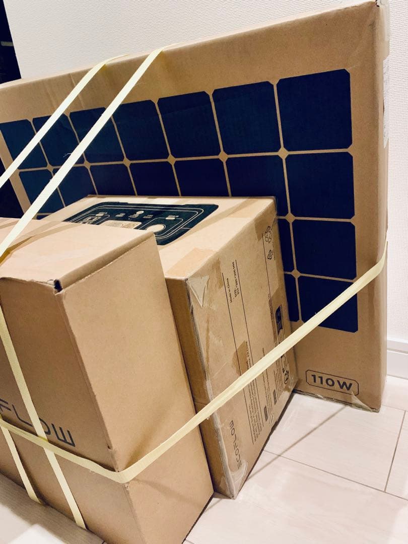 ECOFLOW 2 ソーラーパネル 専用バック 3点セット 防災対策