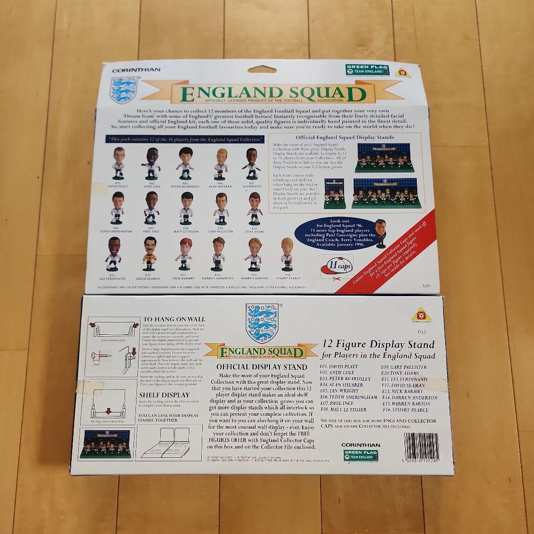 コリンシアン　England Squad 12体　ディスプレイスタンドセット