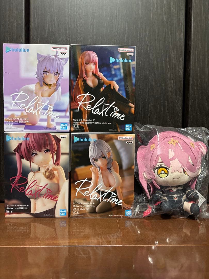 ホロライブ　フィギュアぬいぐるみセット