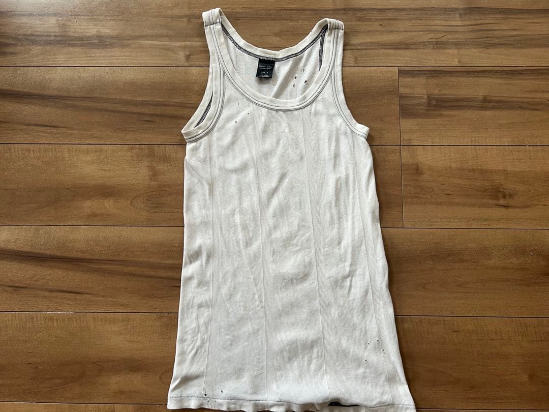 ナンバーナイン NUMBER(N)INE ダメージ加工 タンクトップ