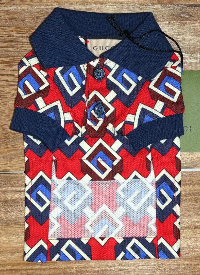 新品 GUCCI ペットコレクション モノグラムシャツ (XXS) Ⓗ