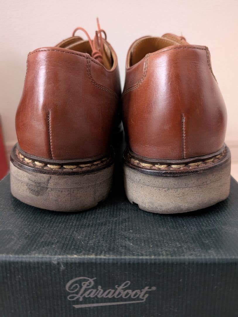 パラブーツ　シャンボード(マロンカラー)　UK8　ケアグッズ付