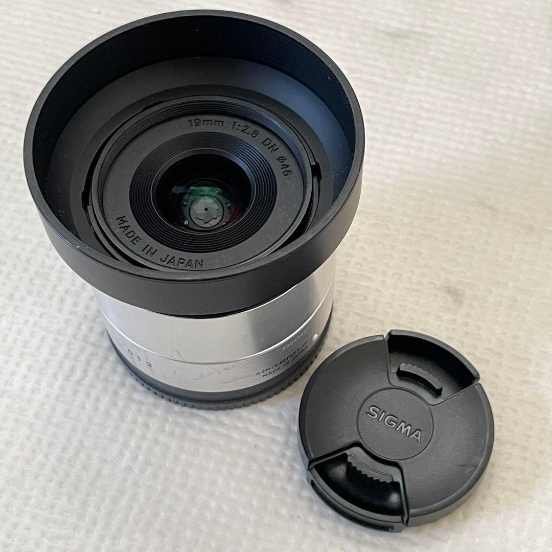 SIGMA Art 19mm F2.8 DN シルバー SONY Eマウント
