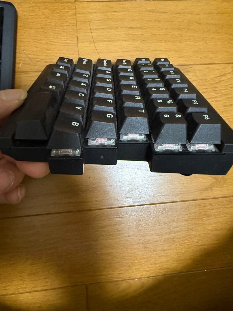 MISTEL 分割型キーボード MD770 日本語配列　赤軸