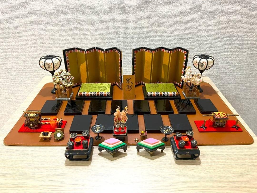 【無形文化財 人間国宝 原米洲 雛人形 15人飾り ひな祭り 日本人形】