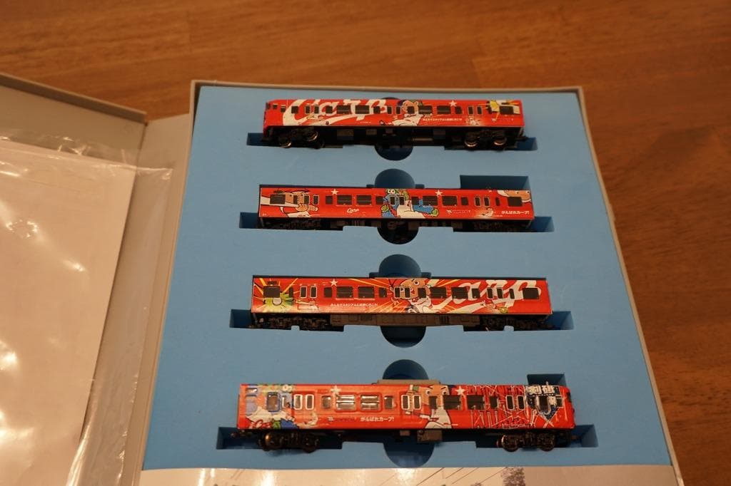 マイクロエース　115系カープ応援ラッピング　2013年仕様　4両