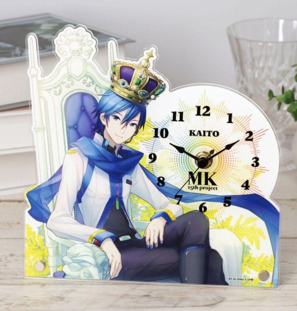 【新品】カイト　アクリル　クロック　MK 15th project