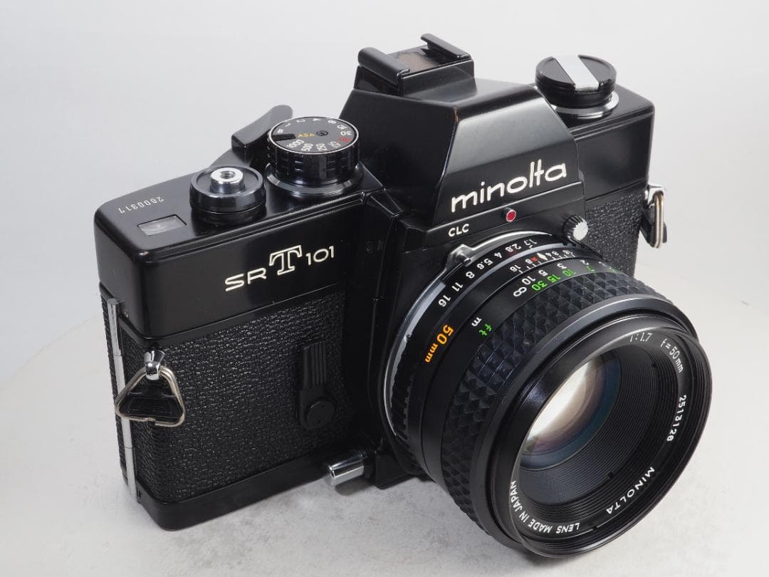 ミノルタ SRT101 & MC ROKKOR-PF 50mm F1.7 #55
