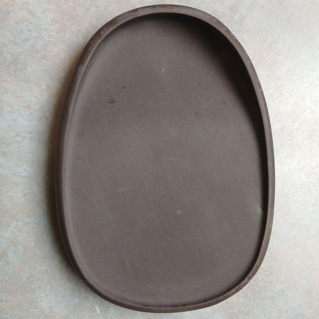 端渓硯 上麻子坑 楕円型 6吋