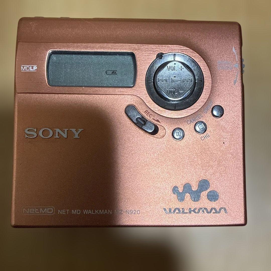 SONY ソニー　MDウォークマン　MZ-N920