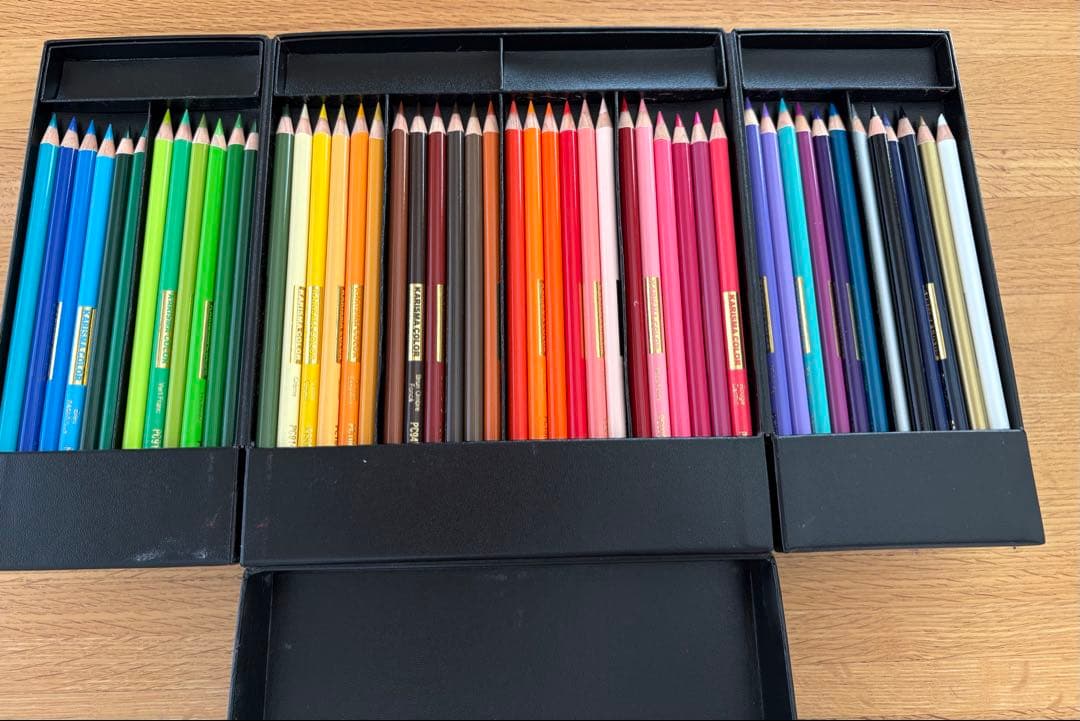 カリスマカラー色鉛筆48色 サンフォード